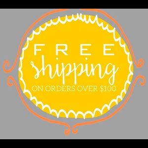 Free Shipping On Orders $100 or more